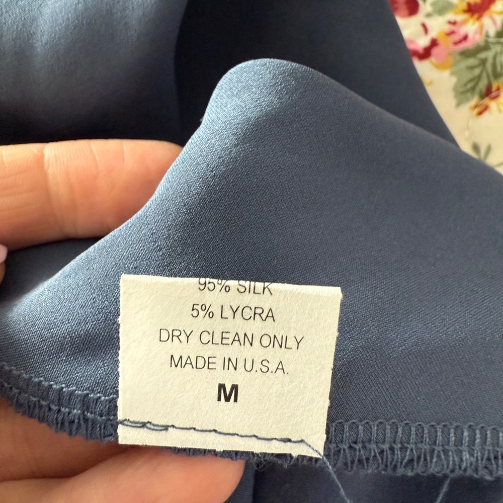Ingwa Melero Navy Halter Mini Dress with Silver Detail - Picture 8 of 8